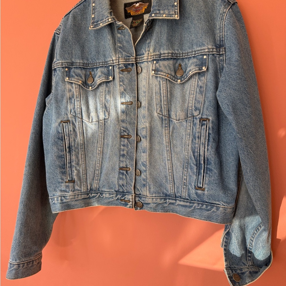 Harley-Davidson Women's Light Blue Denim Jacket